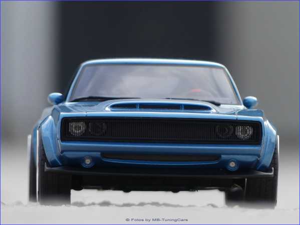1:18 Dogde Super Charger Concept 2018 - Blue Edition -